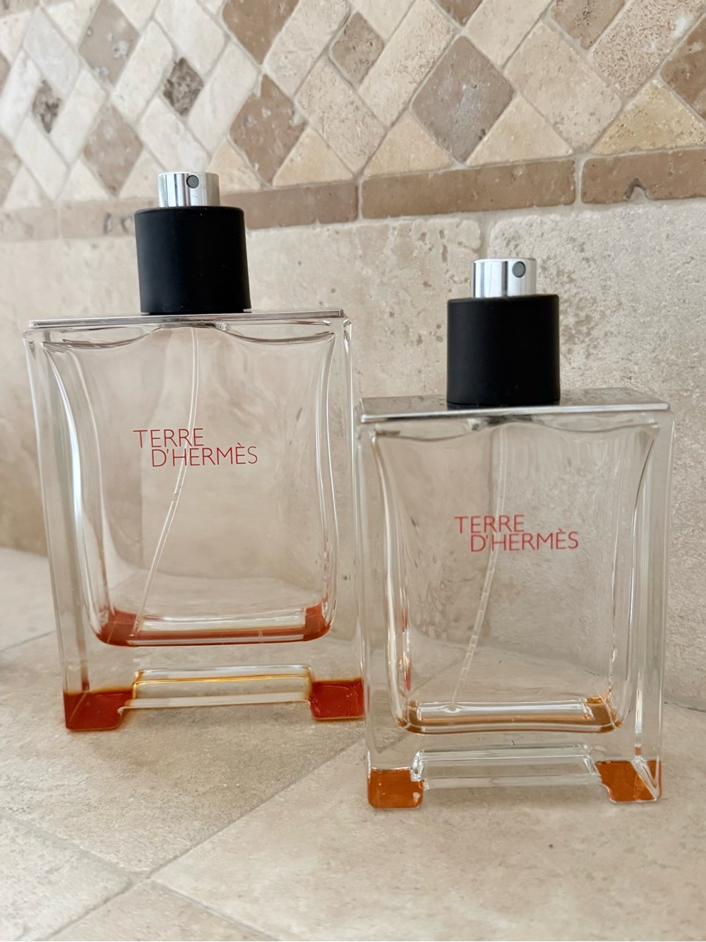 Empty Bottles - Hermes Terre D’  Hermes